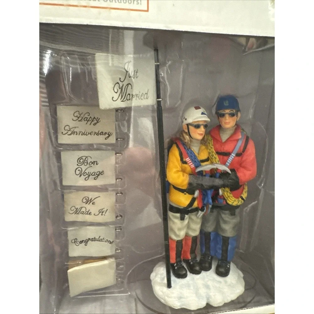 Unique Mountaineers Cake Topper Outside/inside Just Married, Non Voyage, & Other